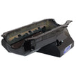 Load image into Gallery viewer, Canton Canton 13-104BLK Oil Pan Small Block Chevy Pre-1985 Drag Race Power Series Pan 13-104BLK - Back View