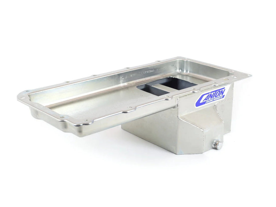 Canton Canton 13-274 Oil Pan LS1 LS6 Engine Swap Drag Race Pan Steel 13-274 - Side View