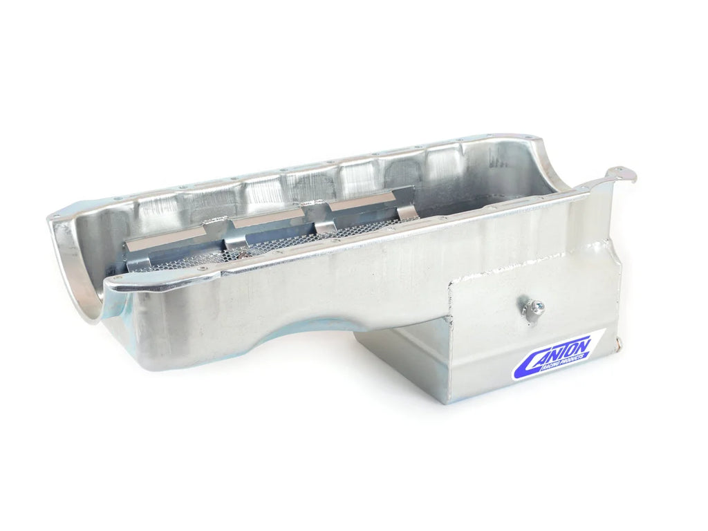 Canton Canton 13-330 Oil Pan Big Block Chevy Drag Race Pan For Mark 4 Blocks 13-330 - Back View
