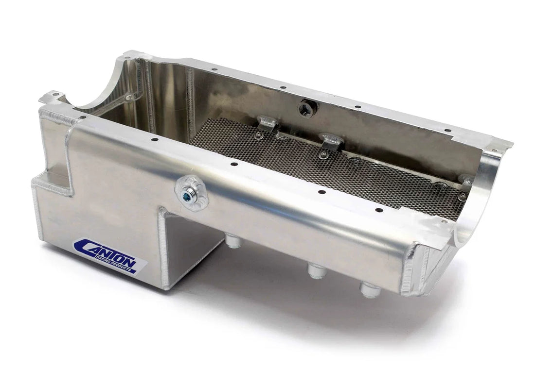 Canton Canton 13-348A Oil Pan For Big Block Chevy Power Series 13-348A - Back View