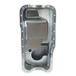 Load image into Gallery viewer, Canton Canton 13-650 Oil Pan For Ford 351W Stock Appearing Pan W/ Baffle &amp; Drain Plugs 13-650 - Back View