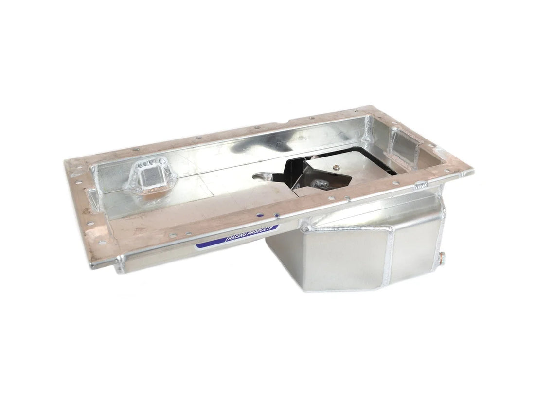 Canton Canton 13-784A Oil Pan For Ford 4.6L 5.4L Rear T Sump Aluminum Race Baffled 13-784A - Back View