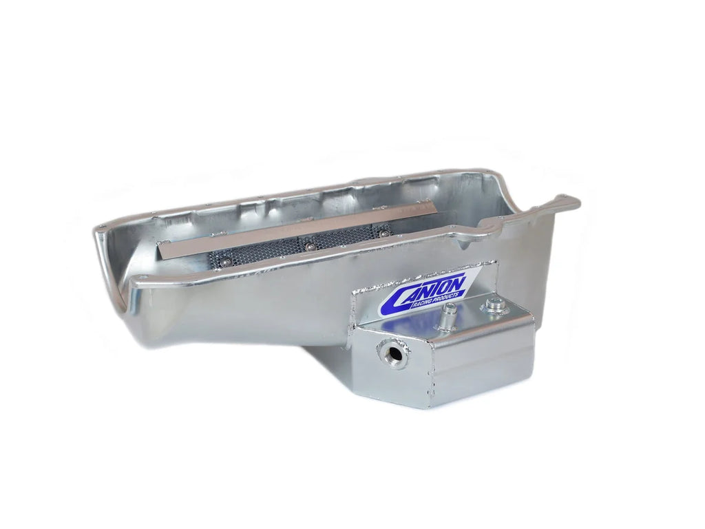 Canton Canton 15-240 Oil Pan Small Block Chevy Corvette Pre-1980 Road Race Pan 15-240 - Side View