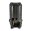 Load image into Gallery viewer, Canton Canton 15-244TBLK Oil Pan For Small Block Chevy F Body Road Race 1 Piece Seal 15-244TBLK - Installation View