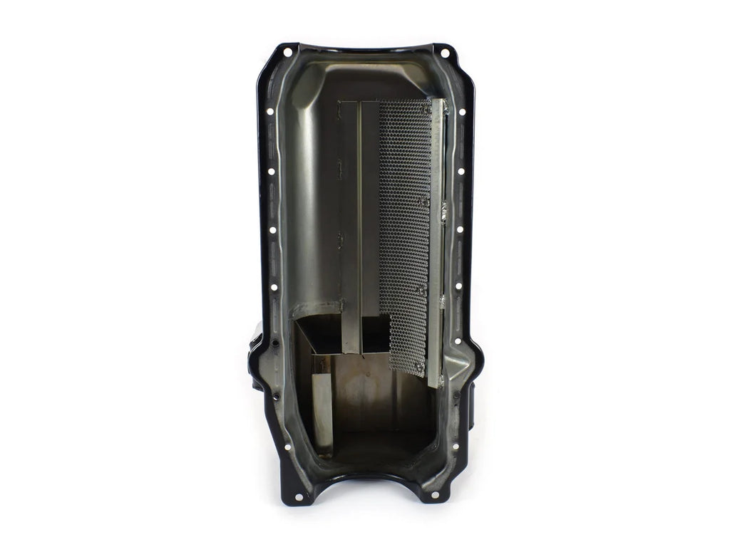 Canton Canton 15-244TBLK Oil Pan For Small Block Chevy F Body Road Race 1 Piece Seal 15-244TBLK - Installation View