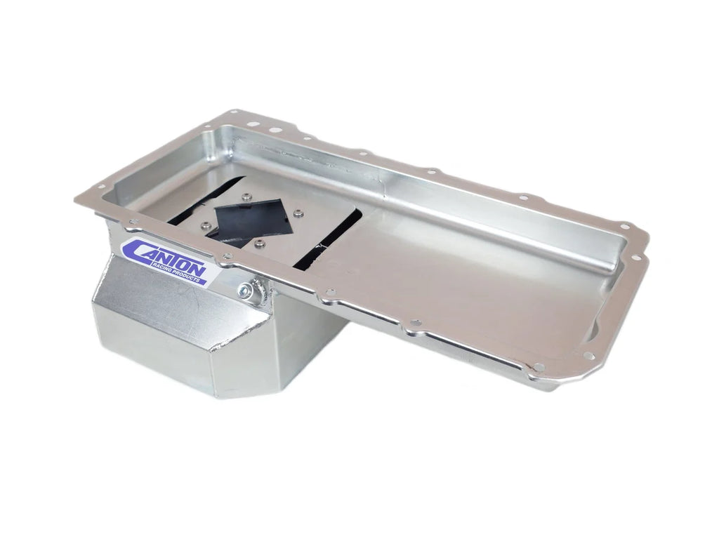 Canton Canton 15-274 Oil Pan For GM LS1 LS6 Rear Sump Road Race Pan Baffled 15-274 - Main Product View