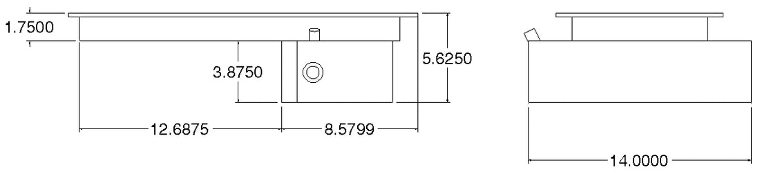 Canton Canton 15-276BLK Oil Pan GM LS1 LS6 5-5/8" Deep Front Sump Road Race and Drift 15-276BLK - Additional View 6