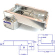 Load image into Gallery viewer, Canton Canton 15-286A Oil Pan Dart LS Next Front Sump Road Race Pan 15-286A - Back View