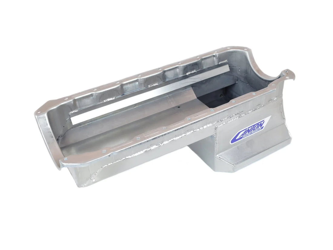 Canton Canton 15-320 Oil Pan Big Block Chevy T Sump Street Pan 15-320 - Side View