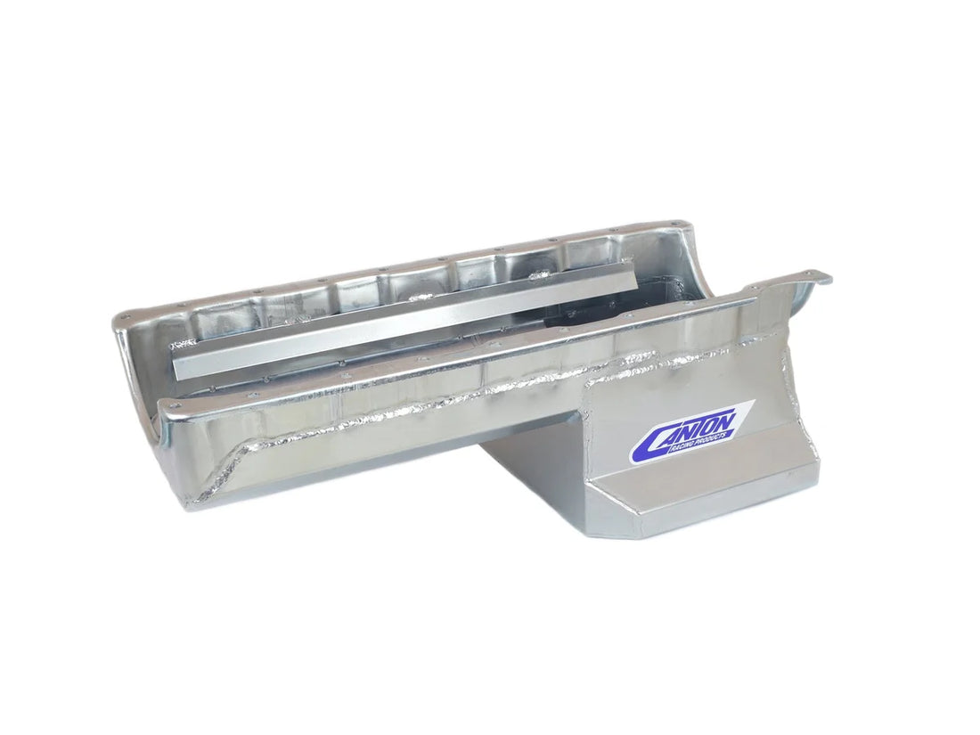 Canton Canton 15-320T Oil Pan Big Block Chevy Mark 5 and Mark 6 Street Pan T Sump 15-320T - Side View