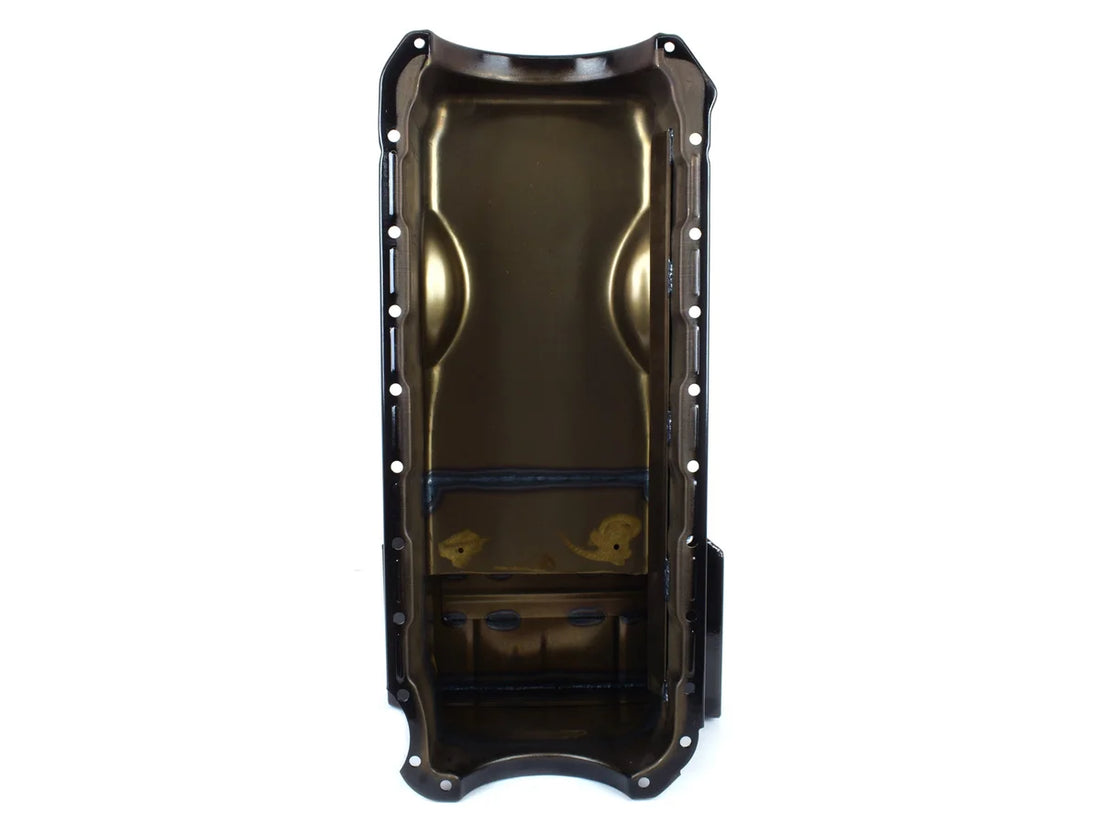 Canton Canton 15-350BLK Oil Pan Big Block Chevy Early Chevelle Street Pan T Sump 15-350BLK - Side View