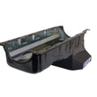 Load image into Gallery viewer, Canton Canton 15-350TBLK Oil Pan Big Block Chevy Early Chevelle Street Pan T Sump 15-350TBLK - Back View