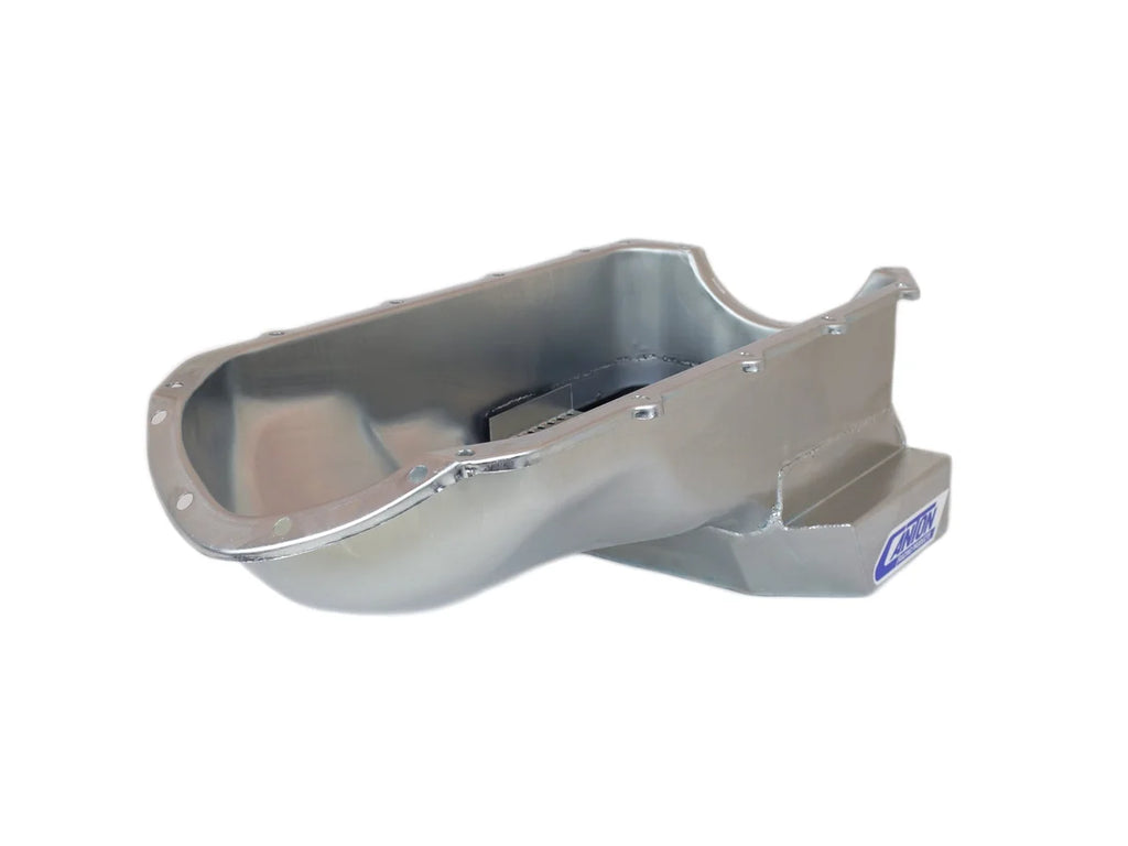 Canton Canton 15-444 Oil Pan For Pontiac Road Race T-Sump Pan 15-444 - Side View