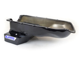 Canton Canton 15-444BLK Oil Pan For Pontiac Road Race T-Sump Pan Black Powdercoat 15-444BLK - Main Product View