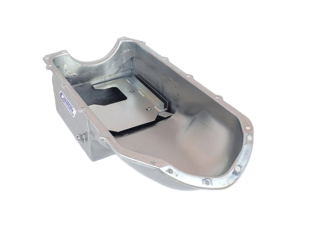 Canton Canton 15-450 Oil Pan For Pontiac 301-455 Shallow Road Race Pan 15-450 - Back View