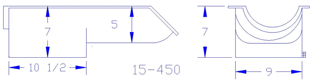 Canton Canton 15-450 Oil Pan For Pontiac 301-455 Shallow Road Race Pan 15-450 - Additional View 5
