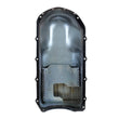 Load image into Gallery viewer, Canton Canton 15-452BLK Oil Pan For Pontiac 301-455 Early GTO Road Race Pan 15-452BLK - Side View