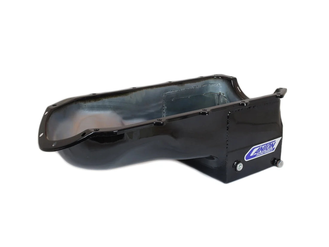 Canton Canton 15-452BLK Oil Pan For Pontiac 301-455 Early GTO Road Race Pan 15-452BLK - Additional View 5