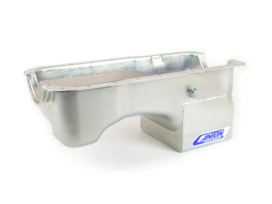 Canton Canton 15-620 Oil Pan For Ford 289-302 Deep Rear Sump Street Pan 15-620 - Installation View