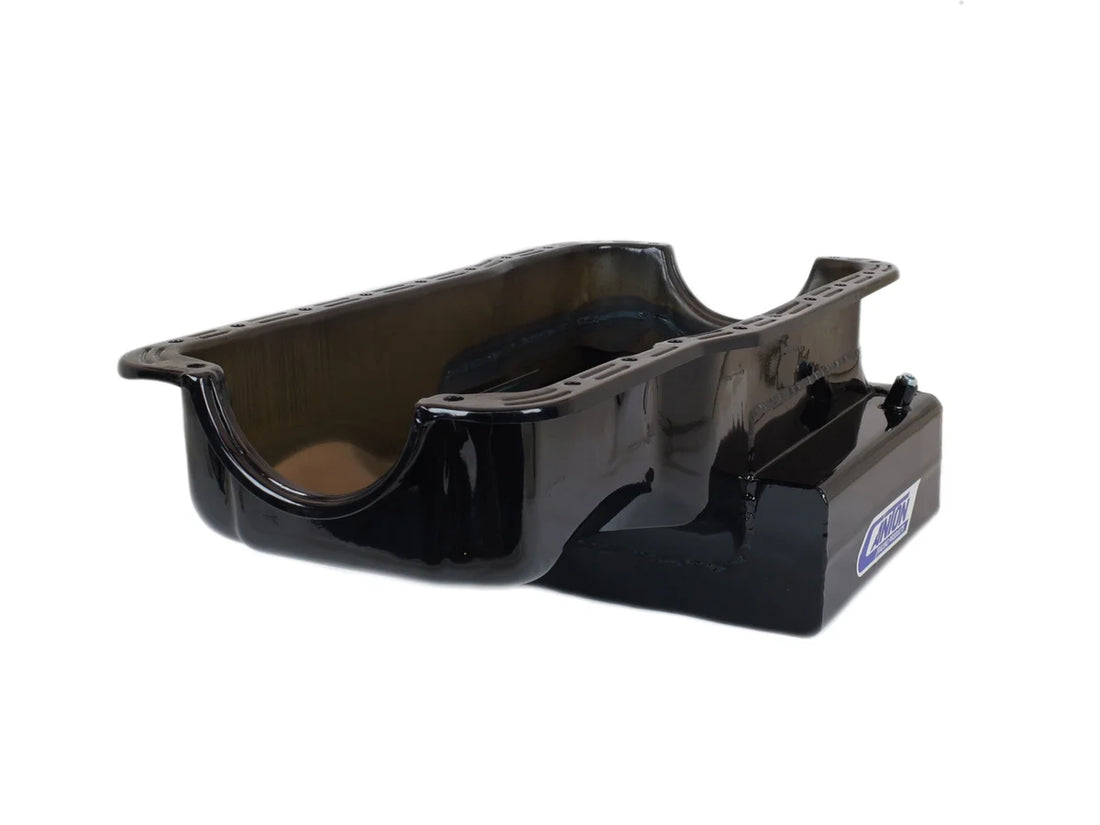 Canton Canton 15-630BLK Oil Pan For Ford 289-302 Front Sump Road Race Pan 15-630BLK - Back View
