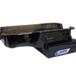 Load image into Gallery viewer, Canton Canton 15-630SBLK Oil Pan Ford 289-302 Front Sump Road Race 14 GA 12" Wide Sump 15-630SBLK - Side View