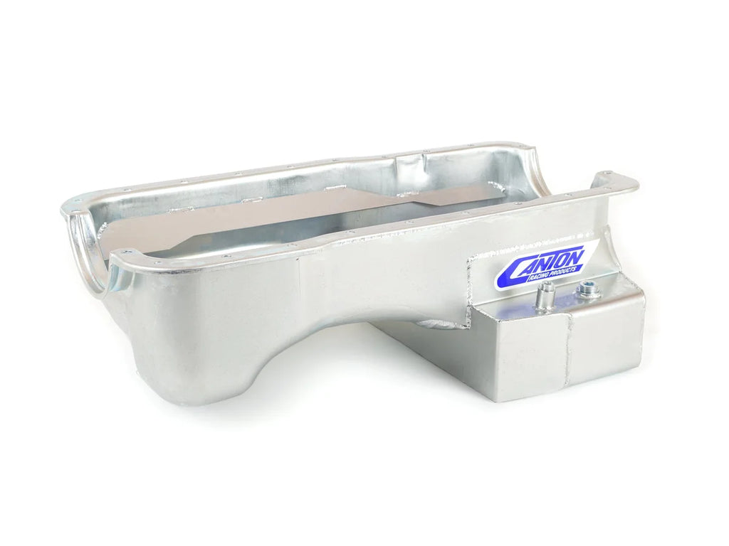 Canton Canton 15-640 Oil Pan For Ford 289-302 Fox Body Mustang Rear T Sump Street Pan 15-640 - Installation View