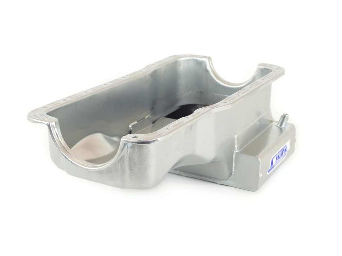 Canton Canton 15-660 Oil Pan For Ford 351W For Front T Sump Street Road Race Pan 15-660 - Installation View