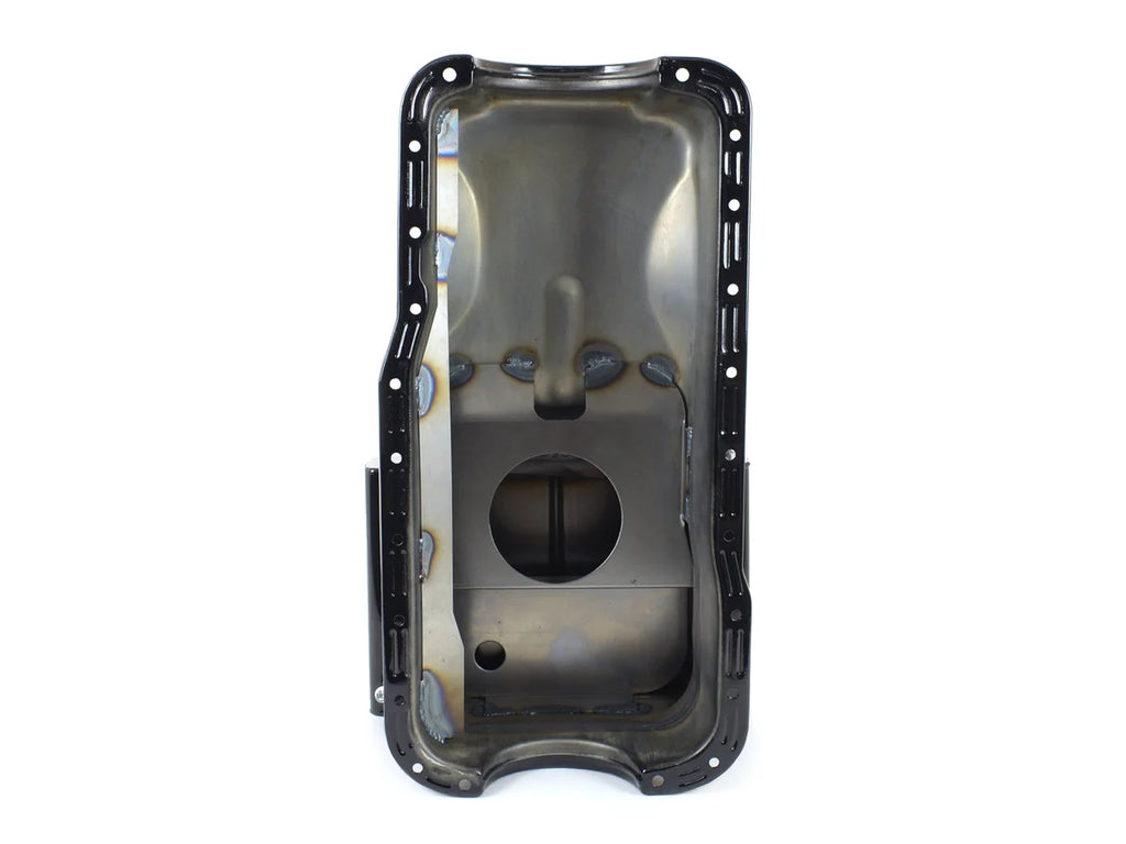 Canton Canton 15-660BLK Oil Pan For Ford 351W For Front T Sump Street Road Race 15-660BLK - Side View