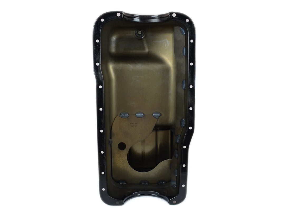 Canton Canton 15-670BLK Oil Pan For Ford 351W Fox Body Mustang Deep Rear Sump Pan 15-670BLK - Side View