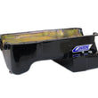 Load image into Gallery viewer, Canton Canton 15-694BLK Oil Pan Ford 351W Fox Body Mustang Rear T Sump Road Race Pan 15-694BLK - Side View