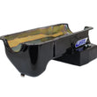 Load image into Gallery viewer, Canton Canton 15-694BLK Oil Pan Ford 351W Fox Body Mustang Rear T Sump Road Race Pan 15-694BLK - Installation View