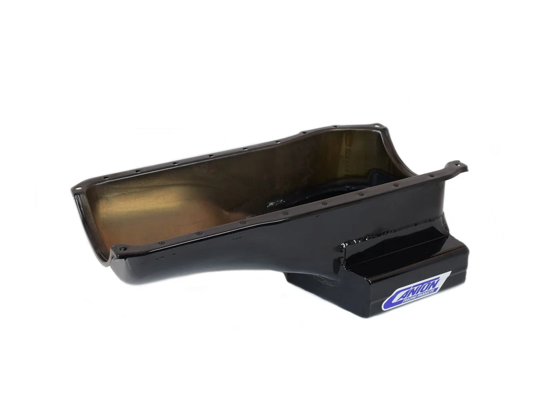 Canton Canton 15-710BLK Oil Pan Ford 351C High Capacity Front Sump Street Road Race 15-710BLK - Back View