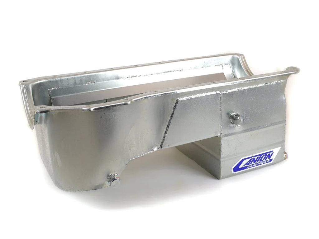 Canton Canton 15-720 Oil Pan For Ford 351C Rear Sump Fox Body Conversion Street Pan 15-720 - Back View