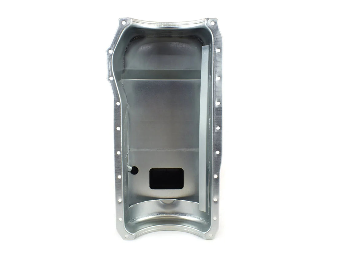 Canton Canton 15-720 Oil Pan For Ford 351C Rear Sump Fox Body Conversion Street Pan 15-720 - Installation View