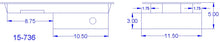 Load image into Gallery viewer, Canton Canton 15-736 Oil Pan For Ford 5.0 Coyote Road Race Kit Car Rear Sump Pan 15-736 - Additional View 5