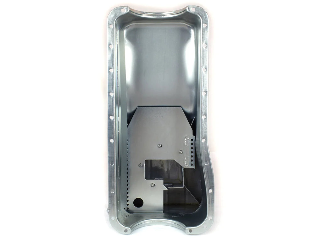 Canton Canton 15-764 Oil Pan Big Block Ford Front T Sump Road Race Pan 15-764 - Back View