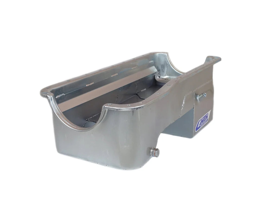 Canton Canton 15-770 Oil Pan Big Block Ford Fox Body Conversion Street Pan Rear Sump 15-770 - Side View