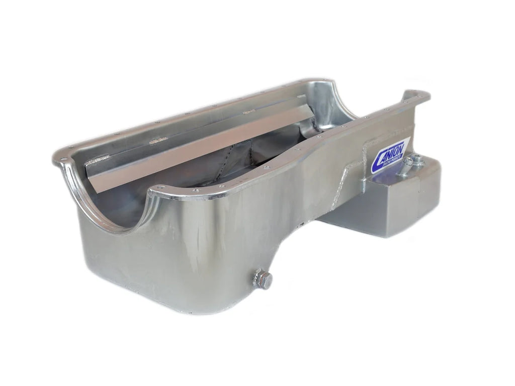 Canton Canton 15-774 Oil Pan Big Block Ford Rear T Rear Sump Road Race Pan 15-774 - Side View