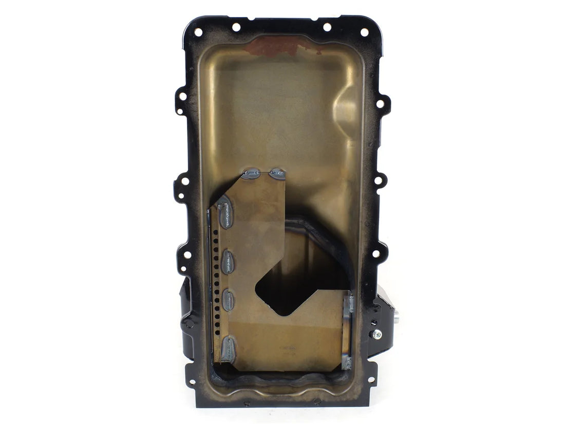 Canton Canton 15-780BLK Oil Pan For Ford 4.6L 5.4L Street Rear T Sump Pan Black 15-780BLK - Installation View