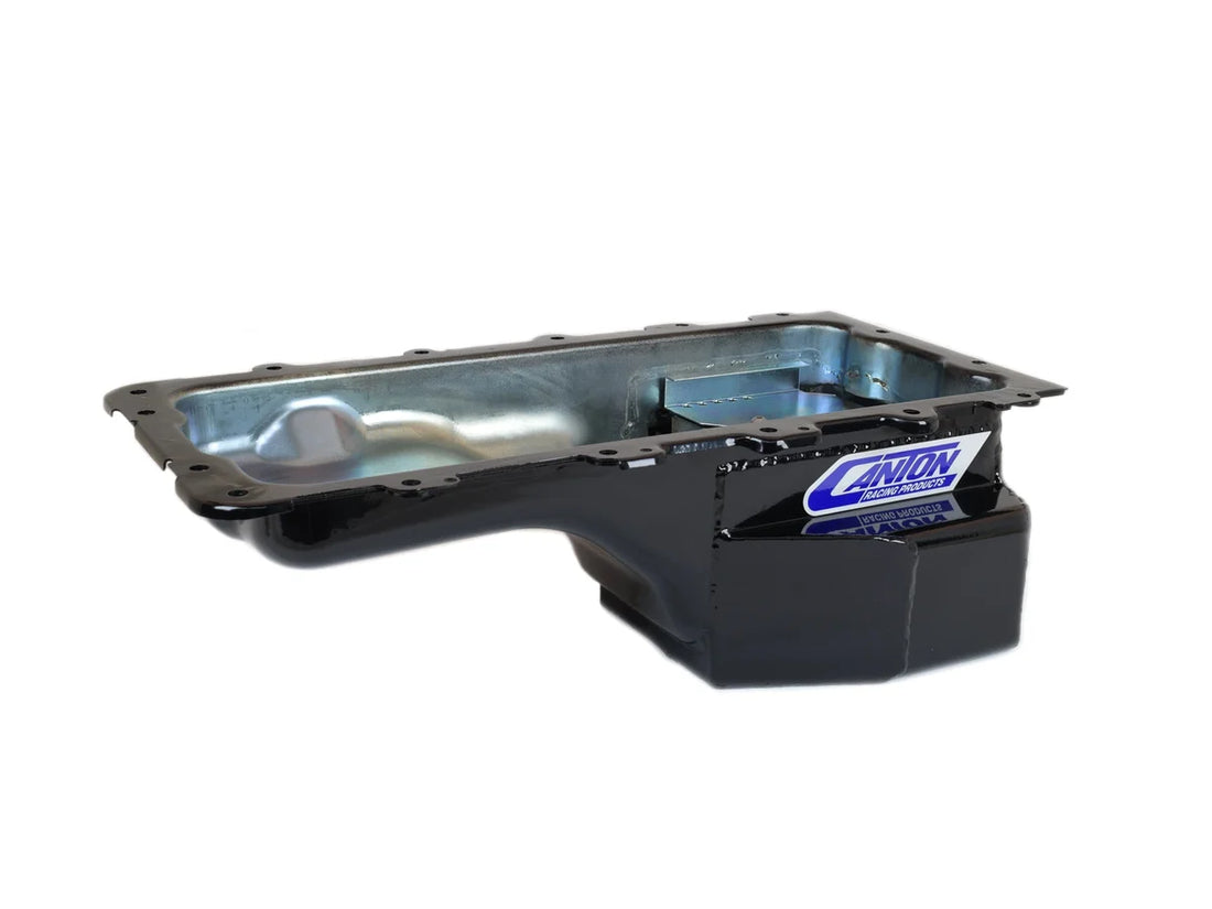Canton Canton 15-784BLK Oil Pan For Ford 4.6L 5.4L Road Race T Sump Pan 15-784BLK - Side View