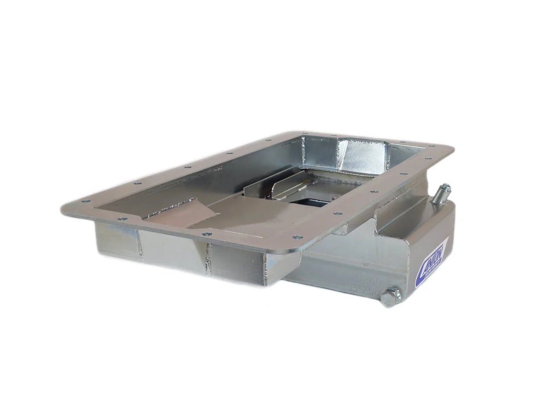 Canton Canton 15-790 Oil Pan For Ford 4.6L 5.4L Baffled Front Sump Pan For Engine Swap 15-790 - Back View