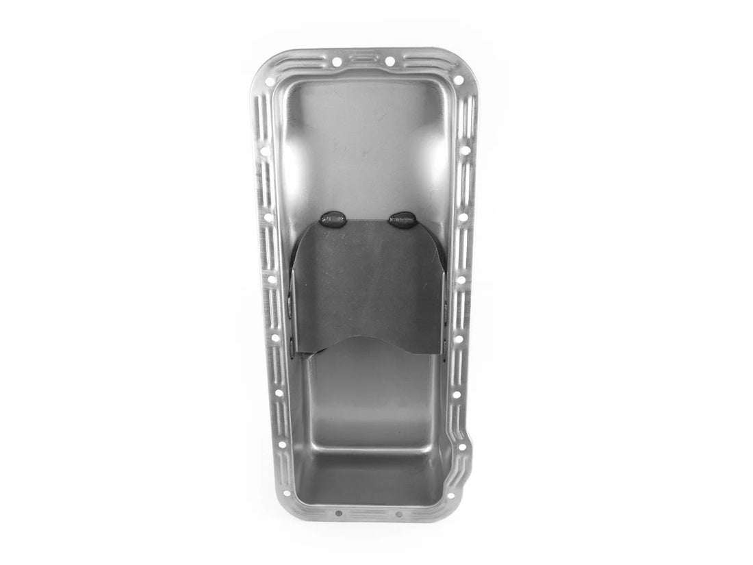 Canton Canton 15-800 Oil Pan Ford 332-428 FE Stock Replacement Front Sump Pan Unplated 15-800 - Side View
