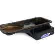 Load image into Gallery viewer, Canton Canton 15-820BLK Oil Pan For Ford 332-428 FE Front T Sump Road Race Pan 15-820BLK - Installation View