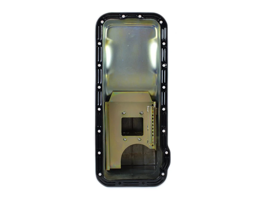 Canton Canton 15-850BLK Oil Pan For Ford 332-428 FE Deep Front Sump Street Pan 15-850BLK - Back View
