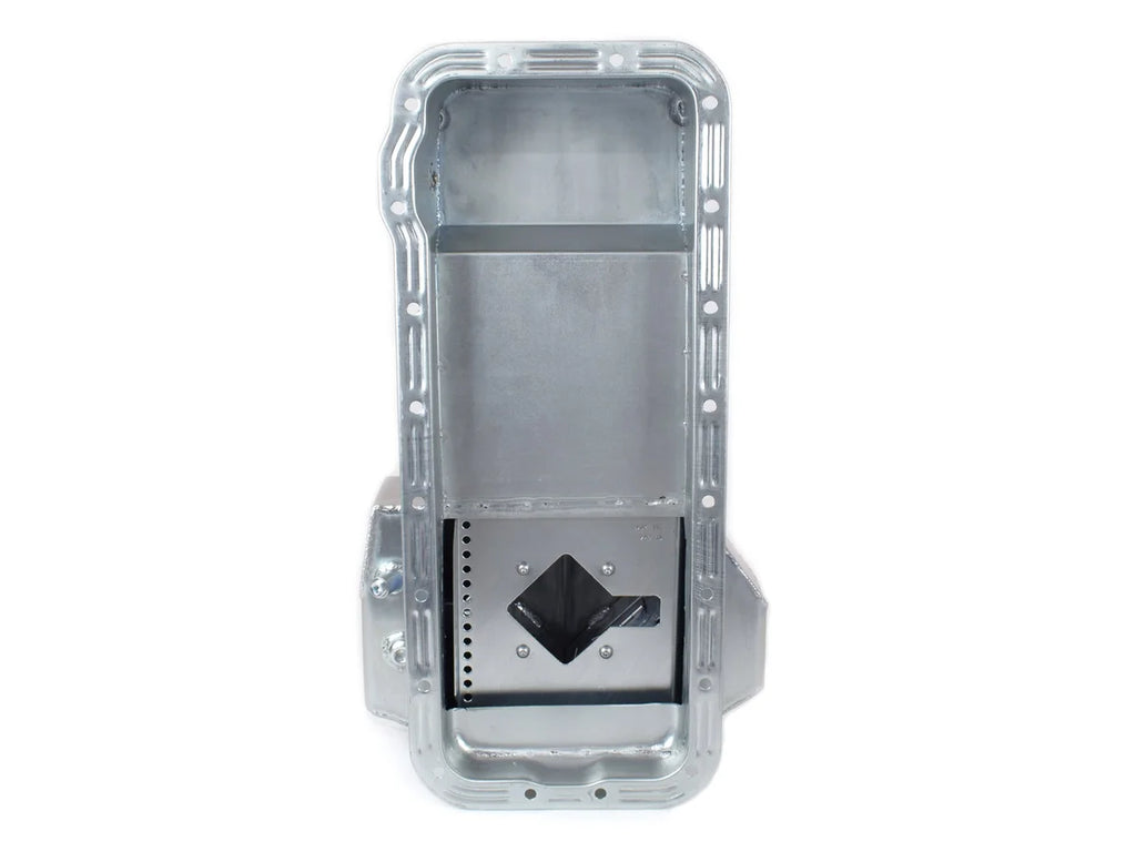 Canton Canton 15-874 Oil Pan For Ford 332-428 FE Rear T Sump Road Race Pan 15-874 - Side View