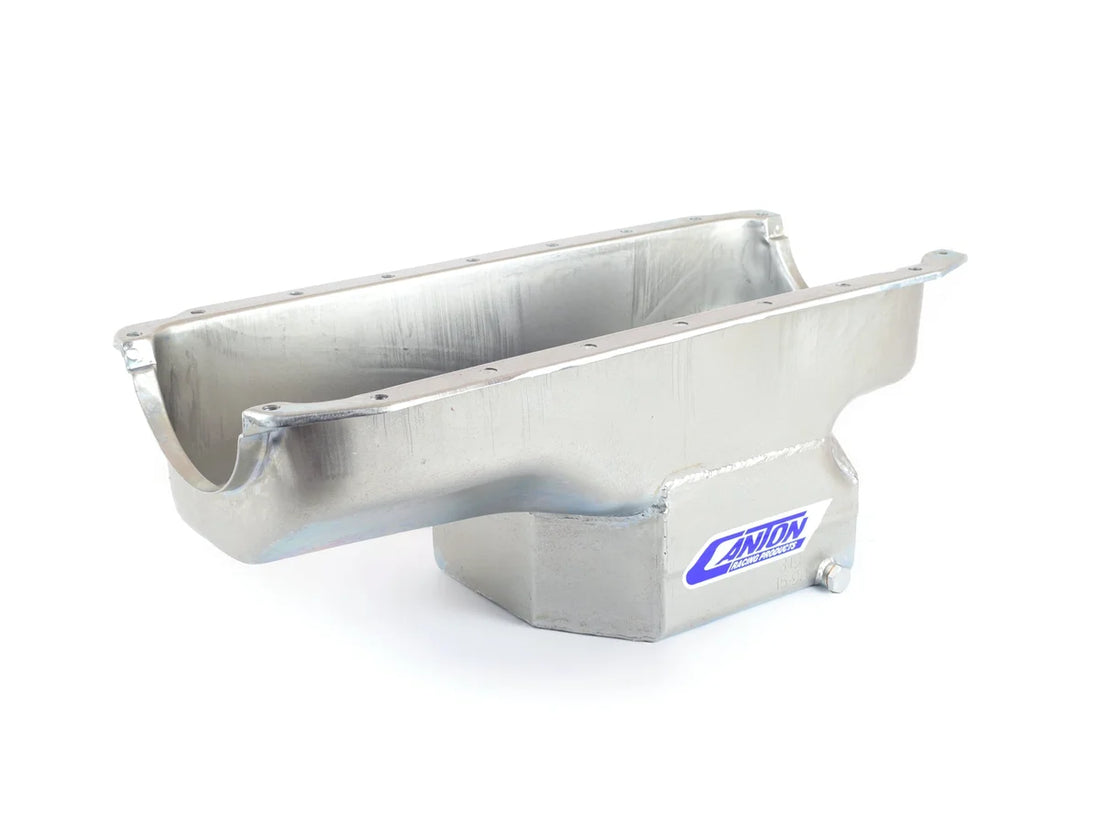 Canton Canton 15-900 Oil Pan For 318 340 Small Block Mopar Street and Strip Pan 15-900 - Side View