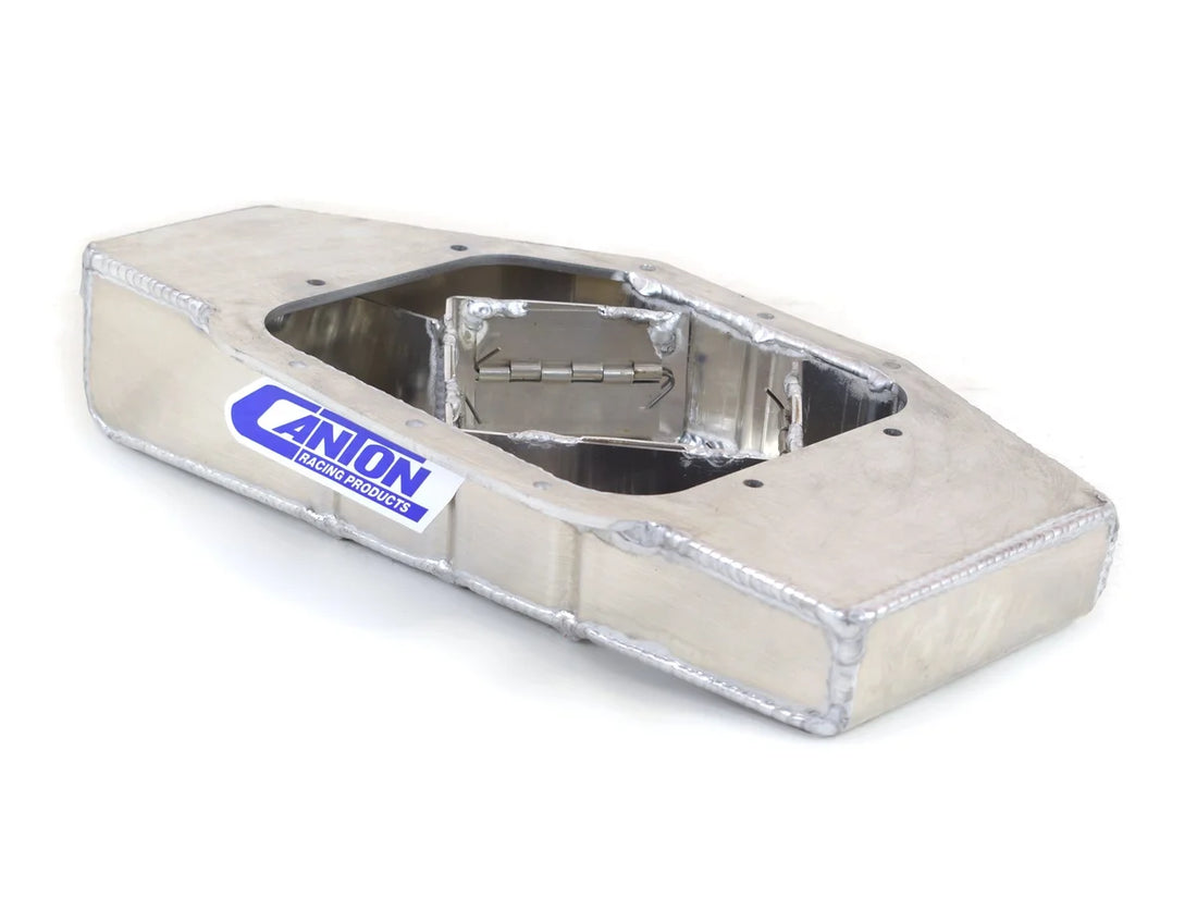 Canton Canton 15-934A Oil Pan for Nissan SR20 Baffled Lower Aluminum Pan 15-934A - Installation View