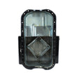 Load image into Gallery viewer, Canton Canton 15-960BLK Oil Pan Honda D16A T Sump Road Race Pan 15-960BLK - Side View