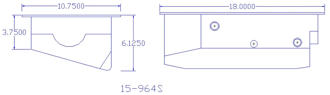 Canton Canton 15-964S Oil Pan For Honda K Series Baffled For S2000 Oil Pump 15-964S - Additional View 6