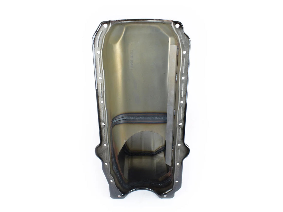 Canton Canton 16-080 Oil Pan Small Block Chevy Pre 1985 10 Inch Deep Sump 4X4 Truck Pan 16-080 - Back View